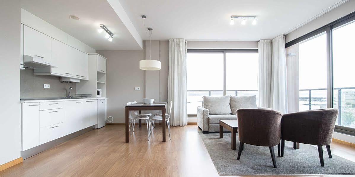Apartamentos Turisticos Playa De Osmo Corme Bagian luar foto